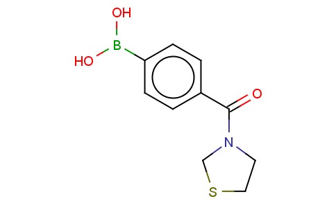 4-(THIAZOLINE-3-CARBONYL)PHENYLBORONIC ACID
